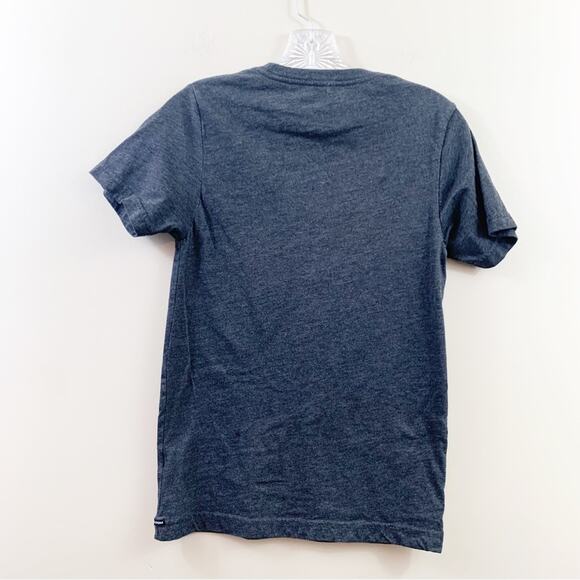 Volcom Modern Fit Logo Gray/Yellow Short Sleeve T-Shirt - Picture 4 of 4